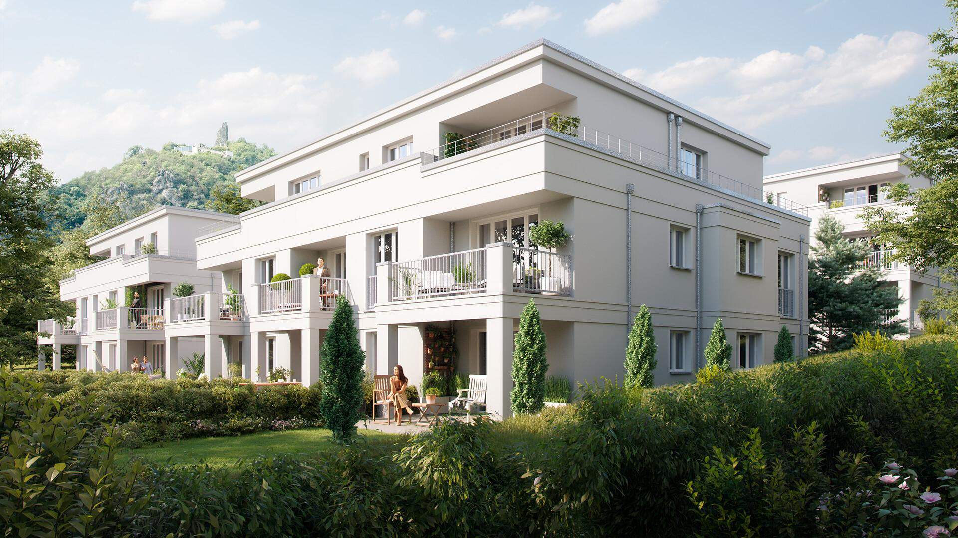 Außenansicht eines Neubauprojektes von Bonava in Bonn