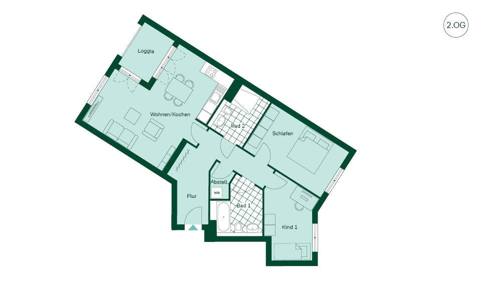 Parkstadt Karlshorst Grundriss 7000200