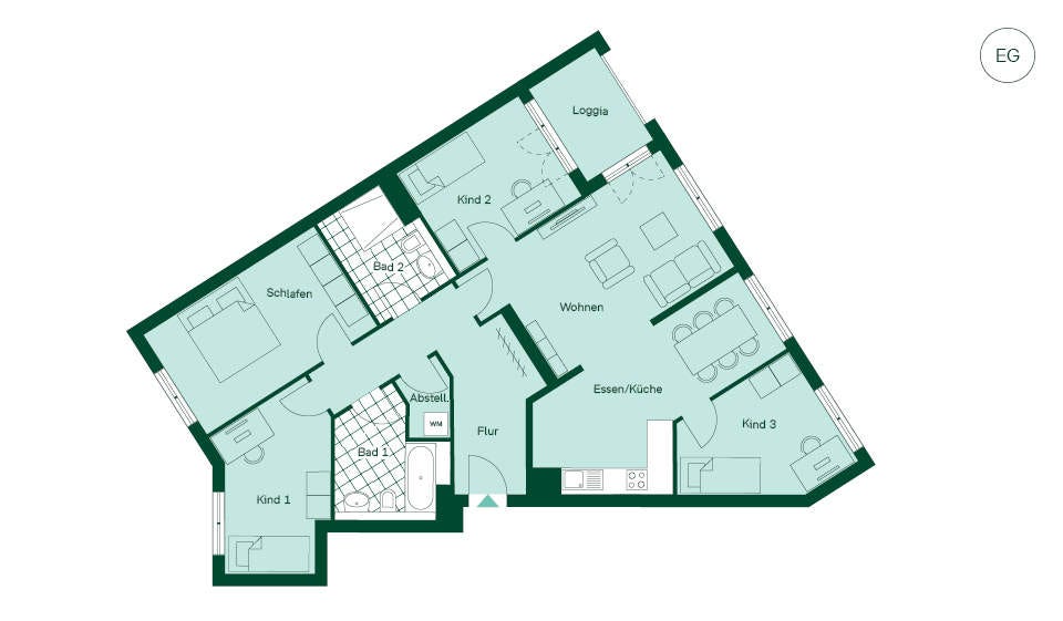Parkstadt Karlshorst Grundriss 7000200
