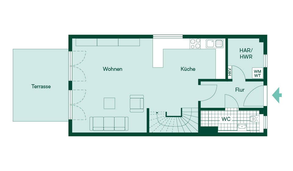 Wohnen im Ritterschlag Grundriss 7000212
