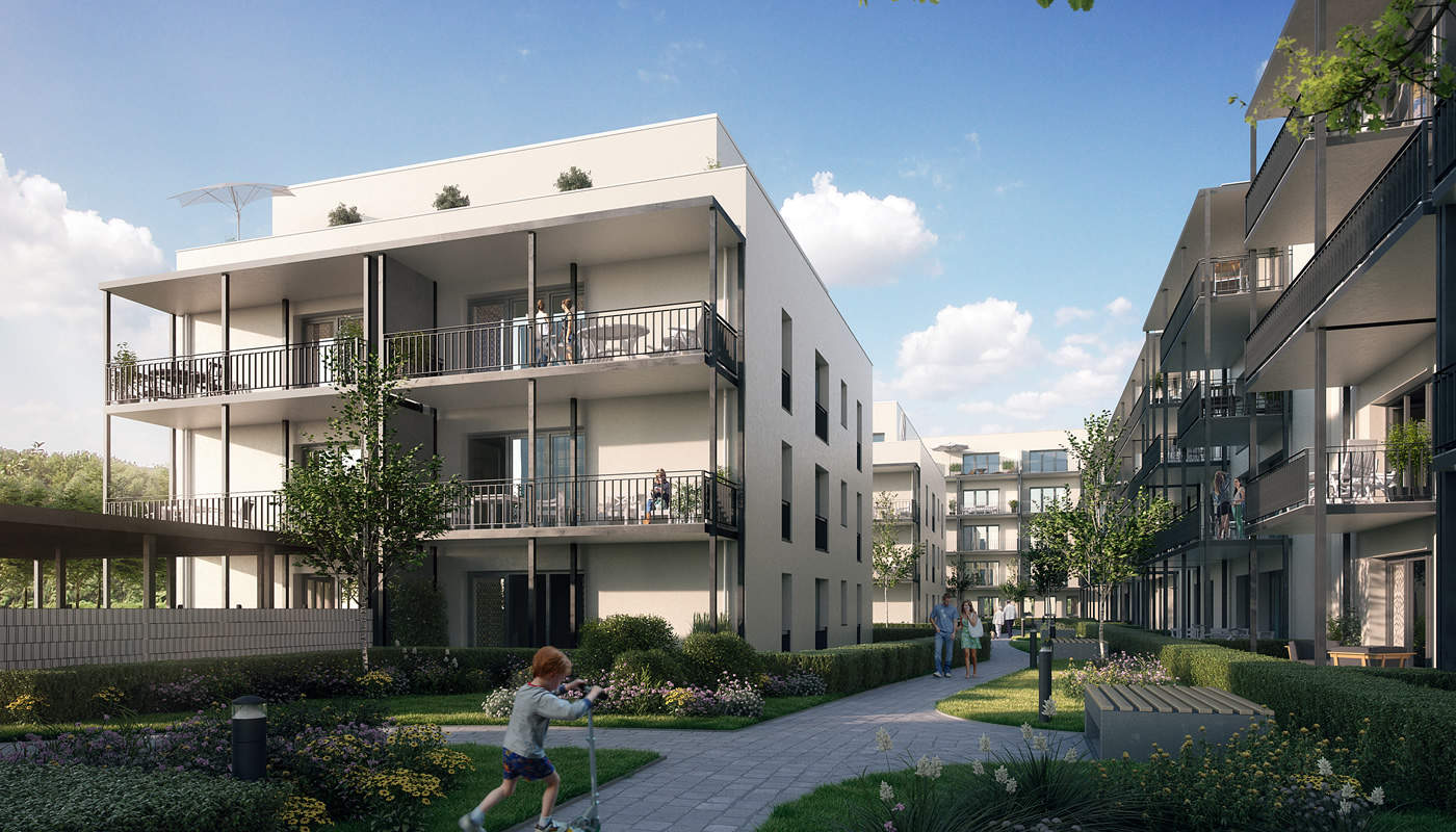 Wohnen In Der Neuen Mitte Neubauprojekt In Nidderau Bonava
