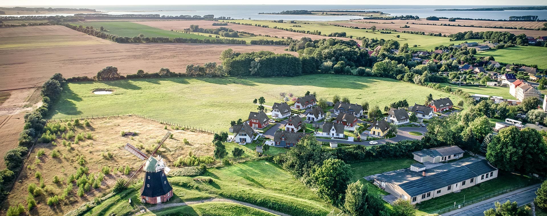 Muhlenblick Reetdachhaus Ostsee Bonava