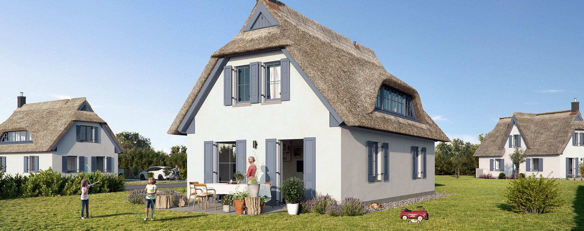 Reetdachhaus An Der Ostsee Gross Schwansee Bonava
