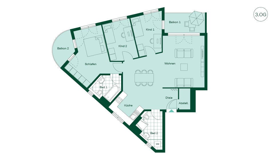 Eigentumswohnung Grundriss