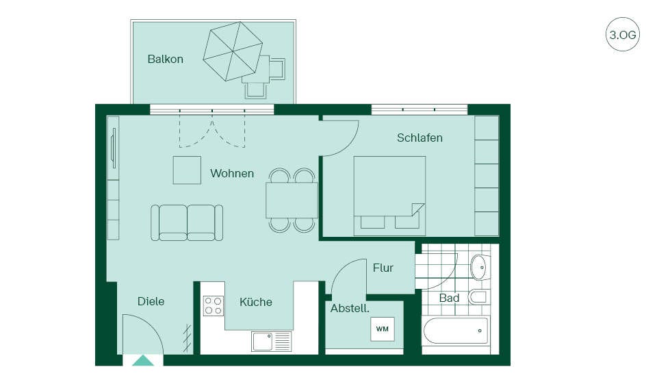 Eigentumswohnung Grundriss