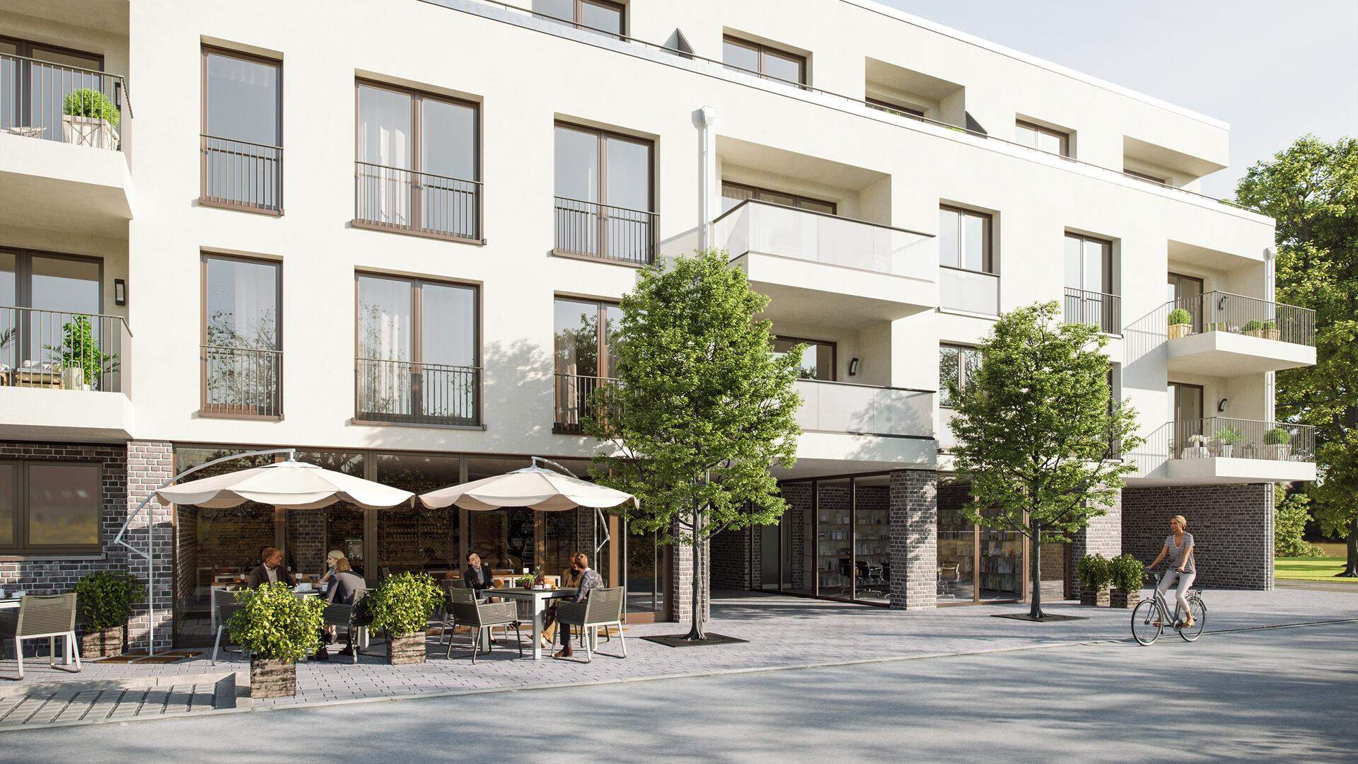 Außenansicht eines Neubauprojektes von Bonava in Schorndorf