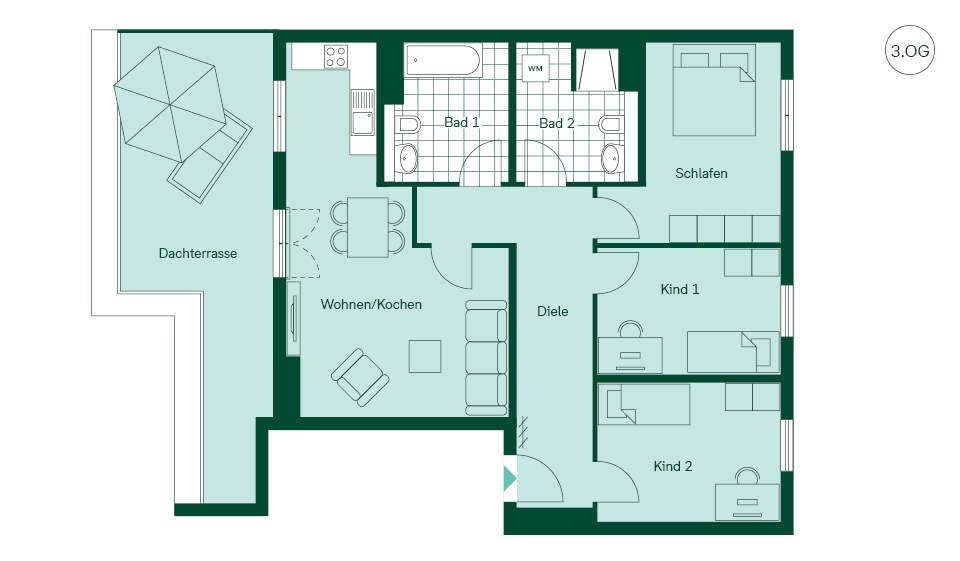 Grundriss Eigentumswohnung