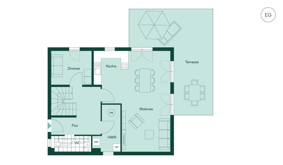 Einfamilienhaus Grundriss Einfamilienhaus Grundriss