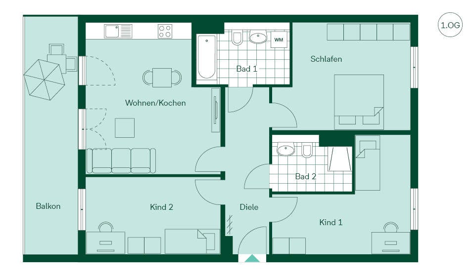 Eigentumswohnung Grundriss