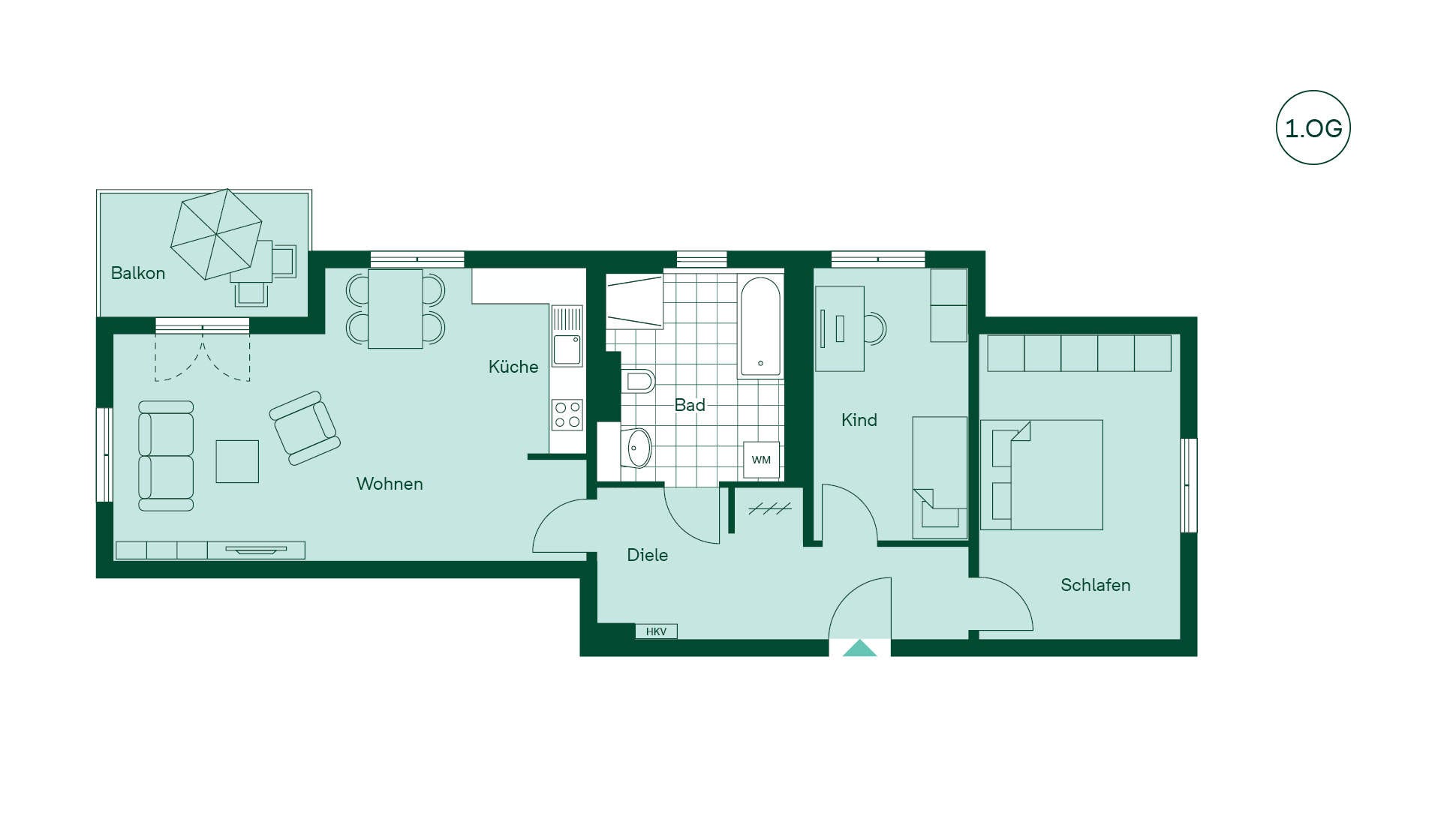 Eigentumswohnung Grundriss