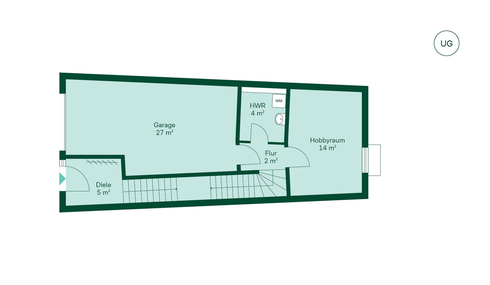 Reihenhaus Grundriss UG Reihenhaus Grundriss UG