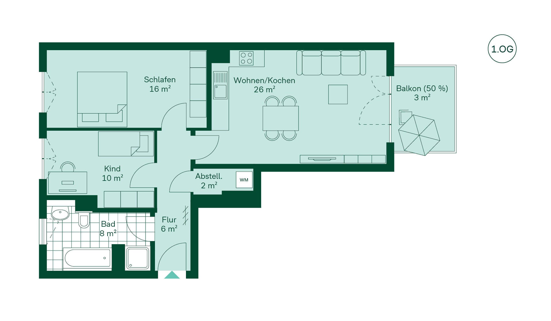 Eigentumswohnung Grundriss