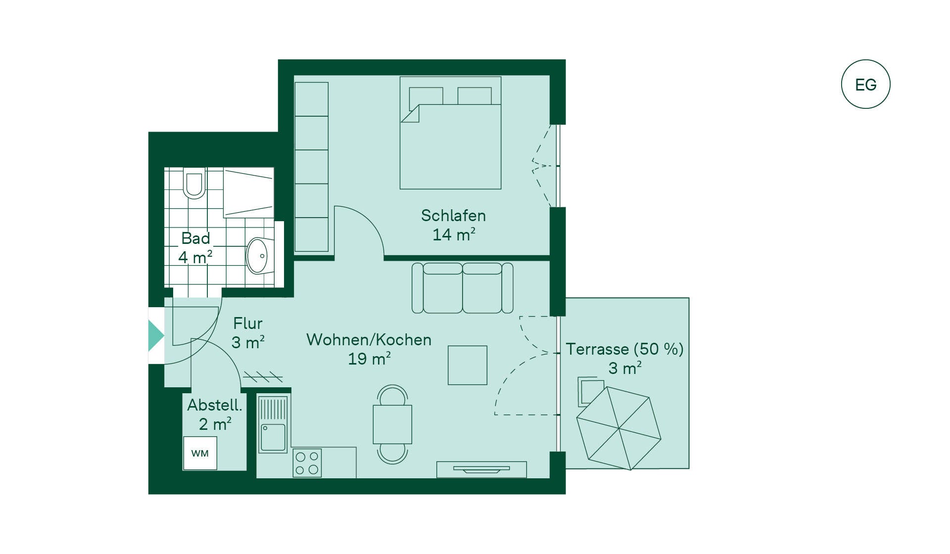 Eigentumswohnung Grundriss