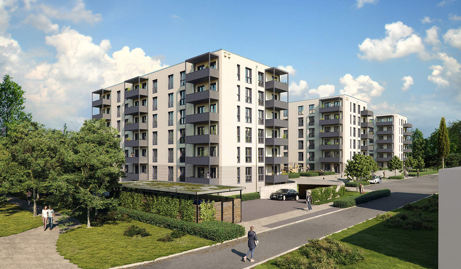 Neubau-Immobilien von Bonava in Groß Klein