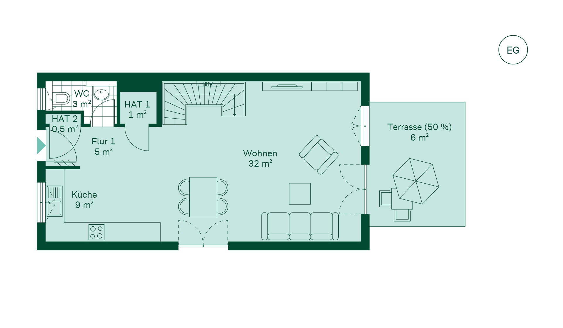 Reihenhaus Grundriss EG Reihenhaus Grundriss EG