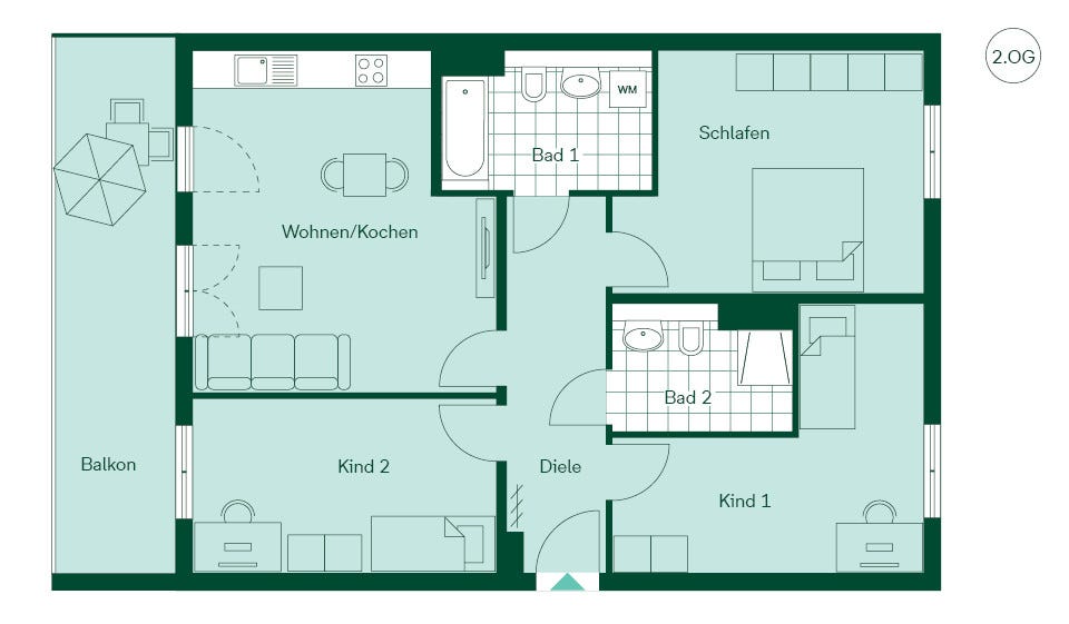 Eigentumswohnung Grundriss