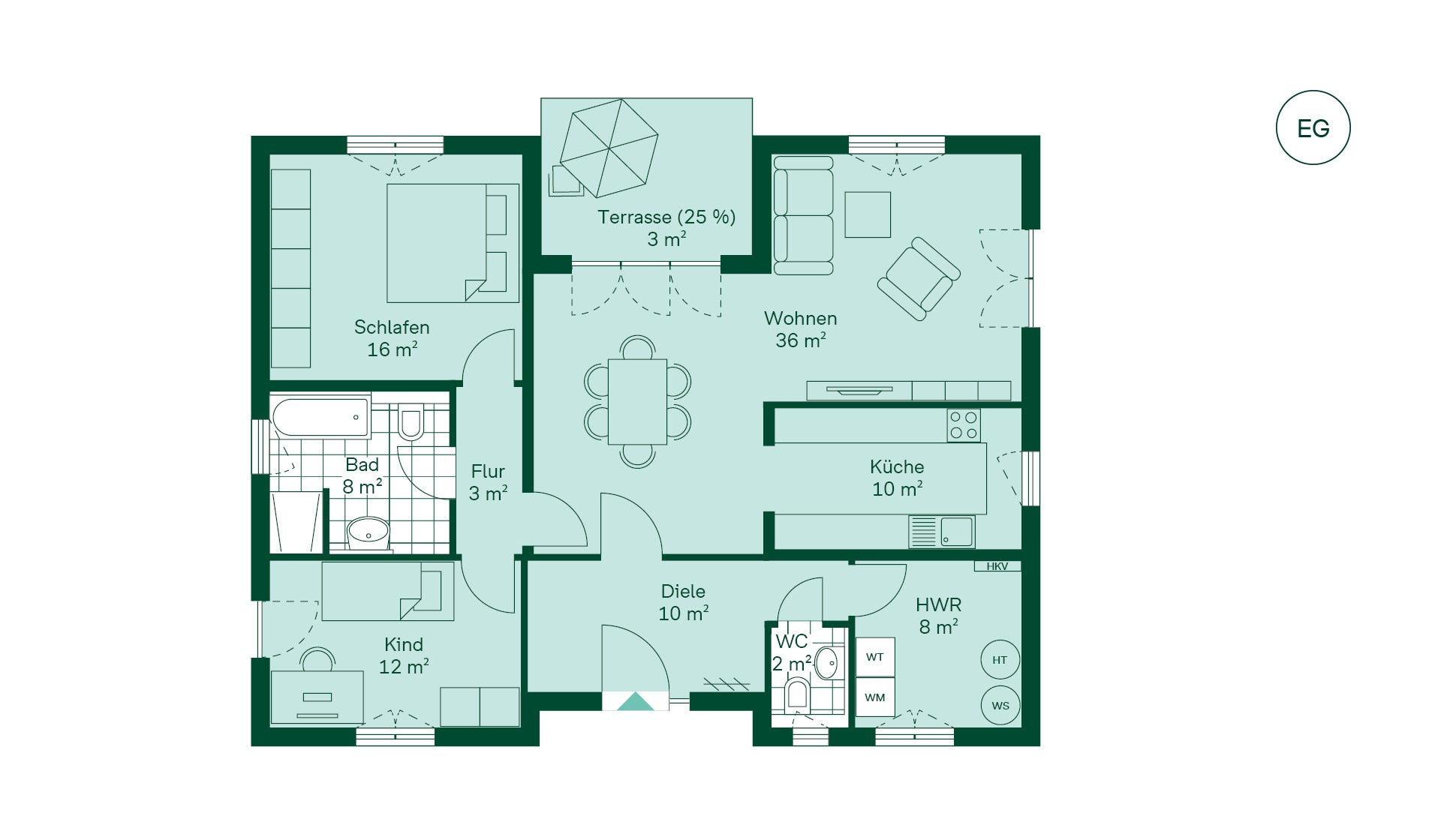 Einfamilienhaus Grundriss Einfamilienhaus Grundriss
