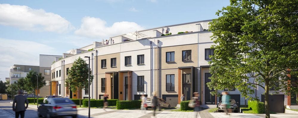 Neu gebautes Reihenhaus kaufen in Marienfelde