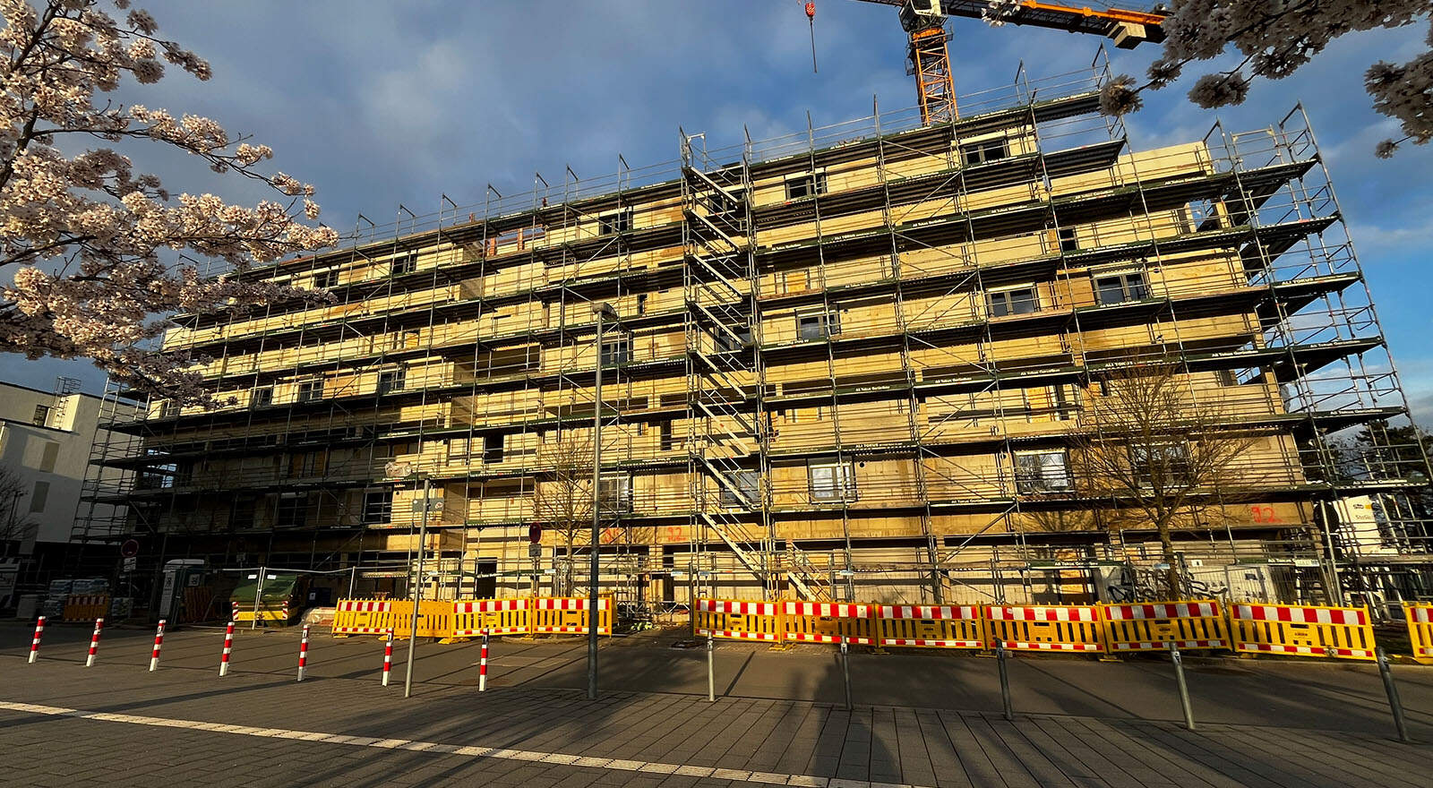 Haus 9 und 10 im Neubauprojekt Paulshöfe in Düsseldorf-Benrath
