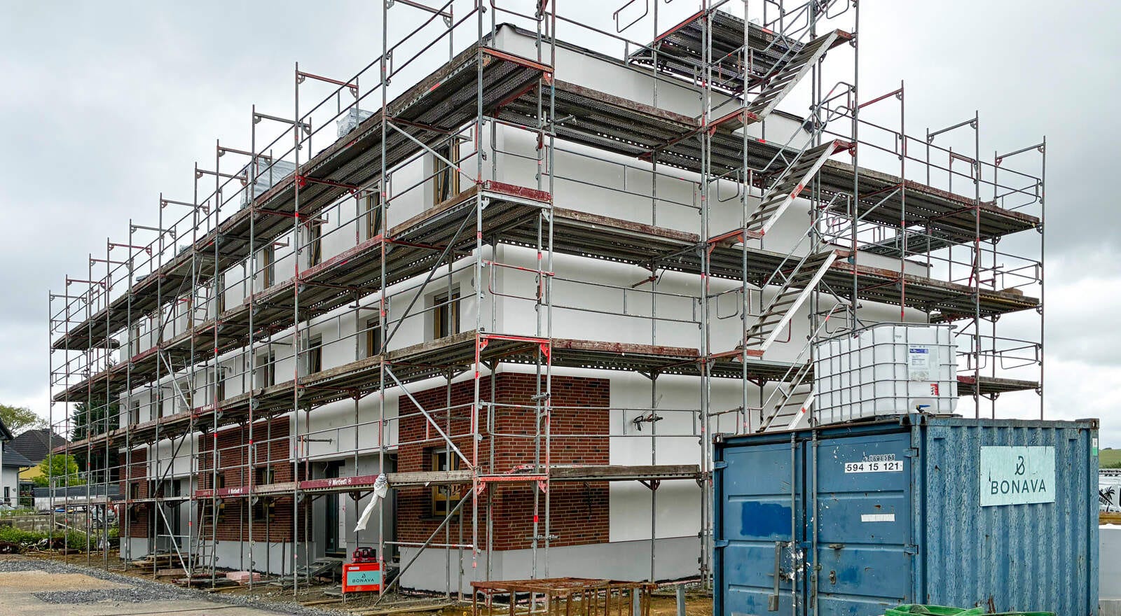 Häuser 41–44 rücken der Fertigstellung näher
