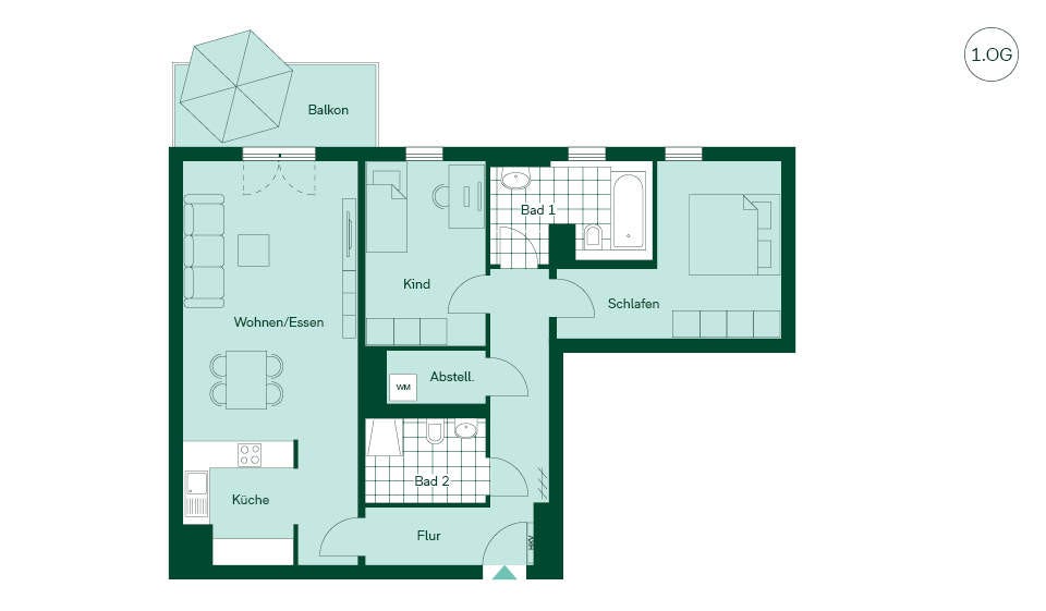 Quartier HUGOS Grundriss 70002180000 Quartier HUGOS Grundriss 70002180000